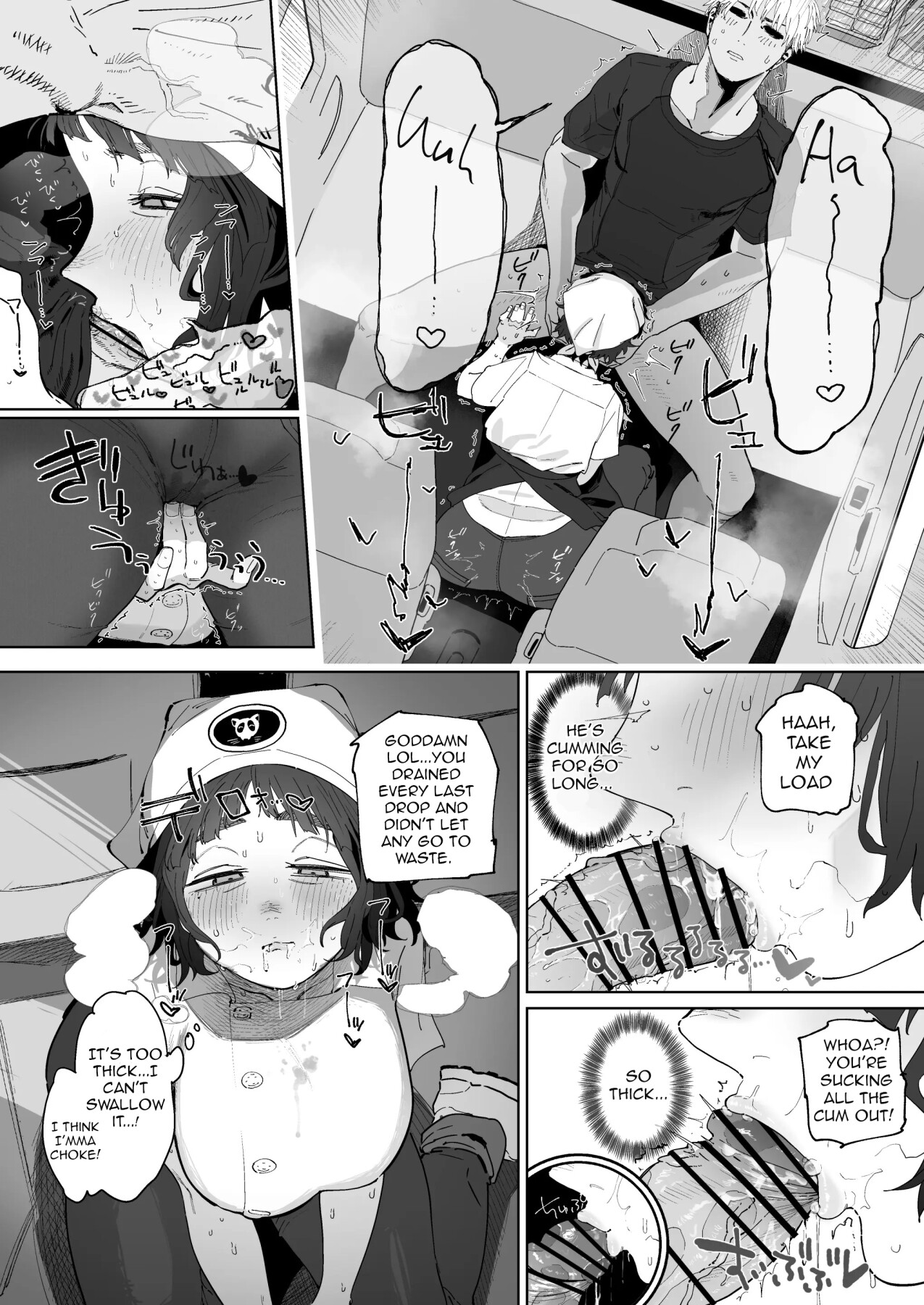 Hentai Manga Comic-The Horny Housewife from the Door to Door Bread Delivery Service-Read-8